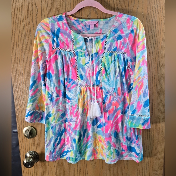 Lilly Pulitzer Sparkling Sands Tilda Tunic - Picture 3 of 9